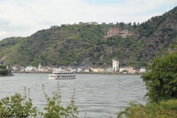 Blick auf Sankt Goarshausen