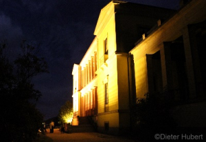 Villa Ludwigshöhe bei Nacht