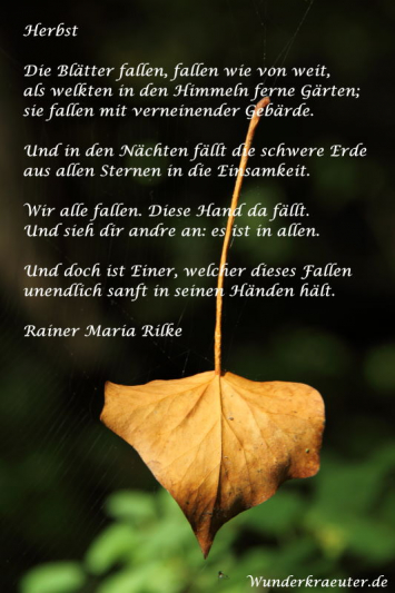 Herbstgedicht