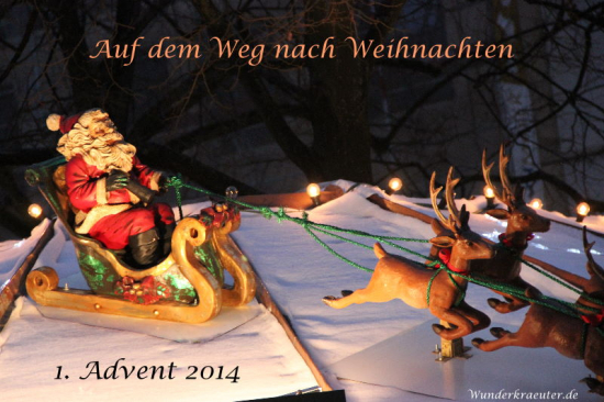 Auf dem Weg nach Weihnachten