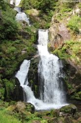 Teilansicht der Wasserfälle